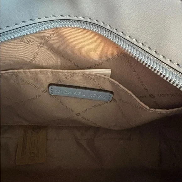 Michael Kors Jet Set Small Studded Patchwork and Signature Logo Crossbody - Picture 9 of 12